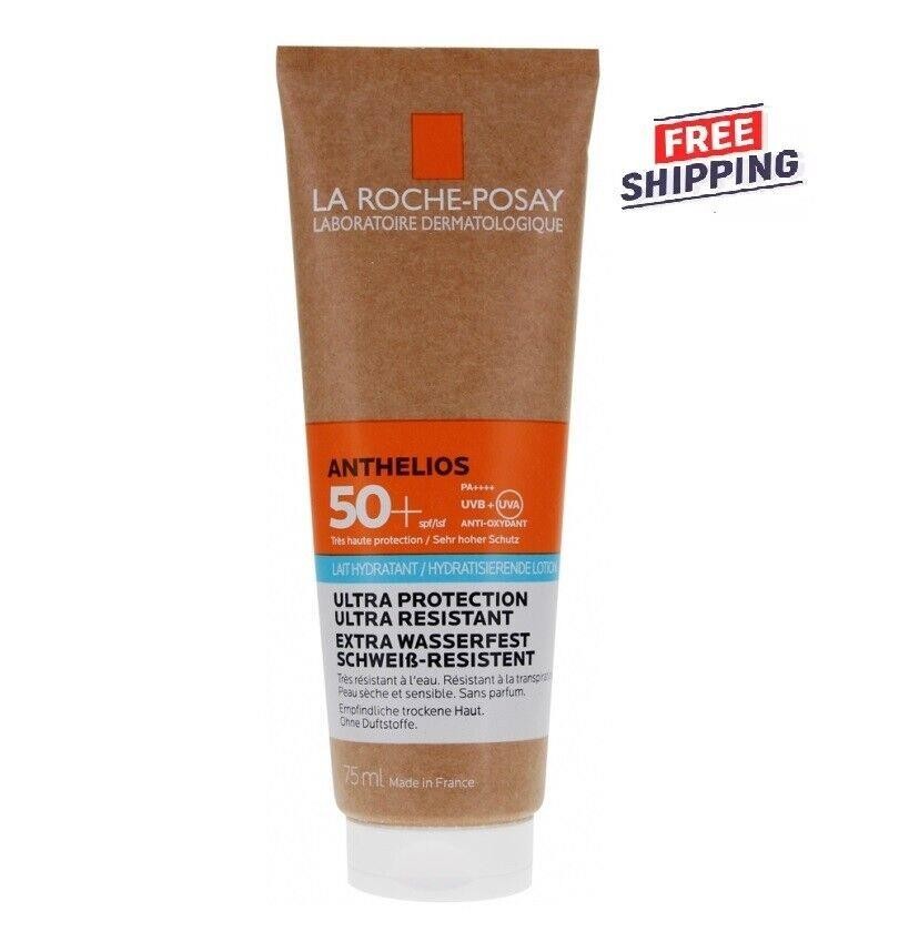 SPF50+ Hydrating Sunscreen Lotion 250ml Eco-Friendly Packaging for Sensitive Skin