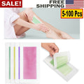 Cold Wax Hair Removal Strips for Body & Face - Double Sided, All Sizes
