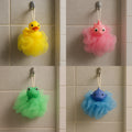 Kids Animal Bath Sponge Loofah Set of 4 - Fun Kids Bath Time Accessories