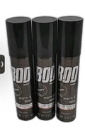 Black Body Spray for Men - Long-Lasting Fragrance 3 Pack 0.5 oz