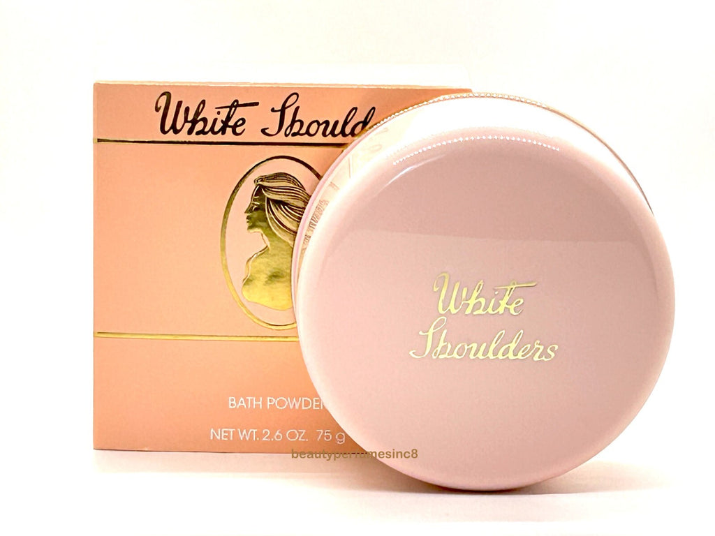 White Shoulders Bath Powder for Women 2.6 oz / 75 g - New in Box