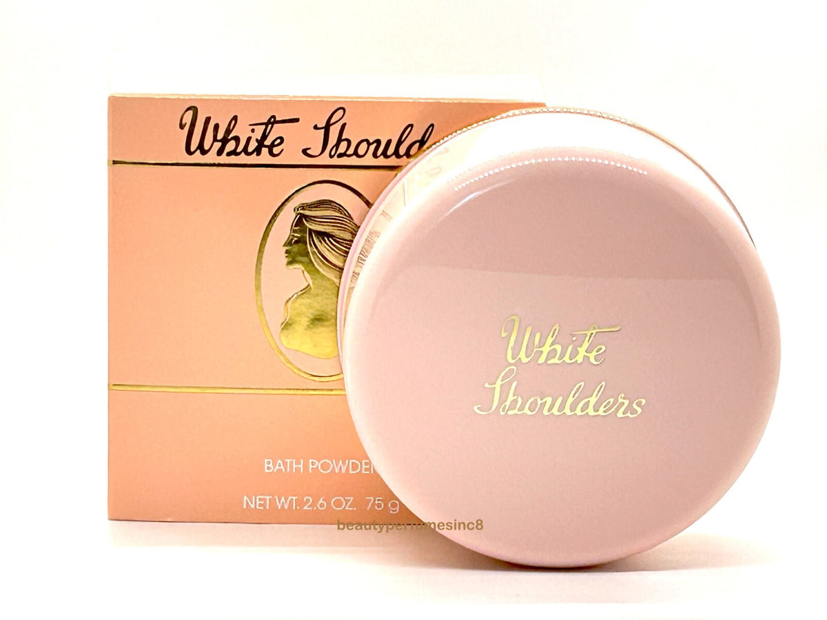 White Shoulders Bath Powder for Women 2.6 oz / 75 g - New in Box