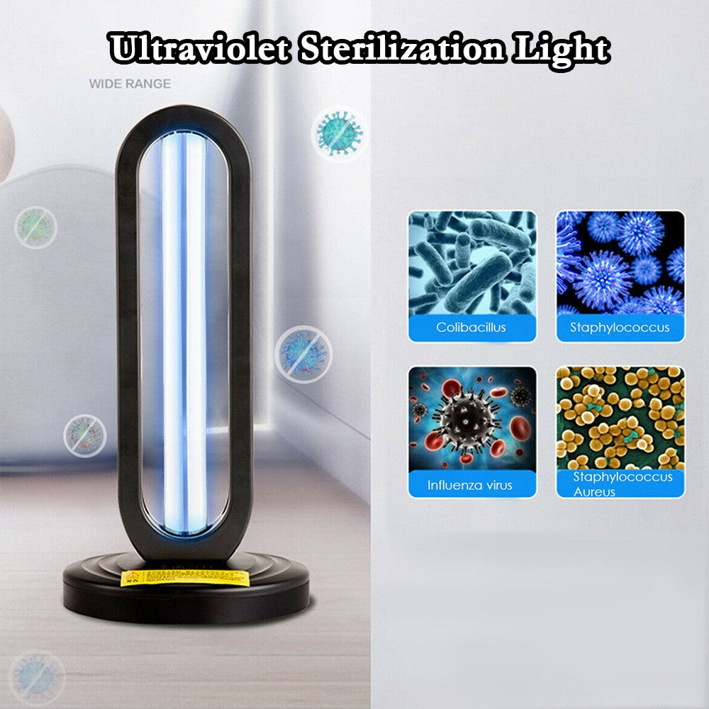 2 Pack Ultraviolet Germicidal Disinfection Light 38W for Household Use