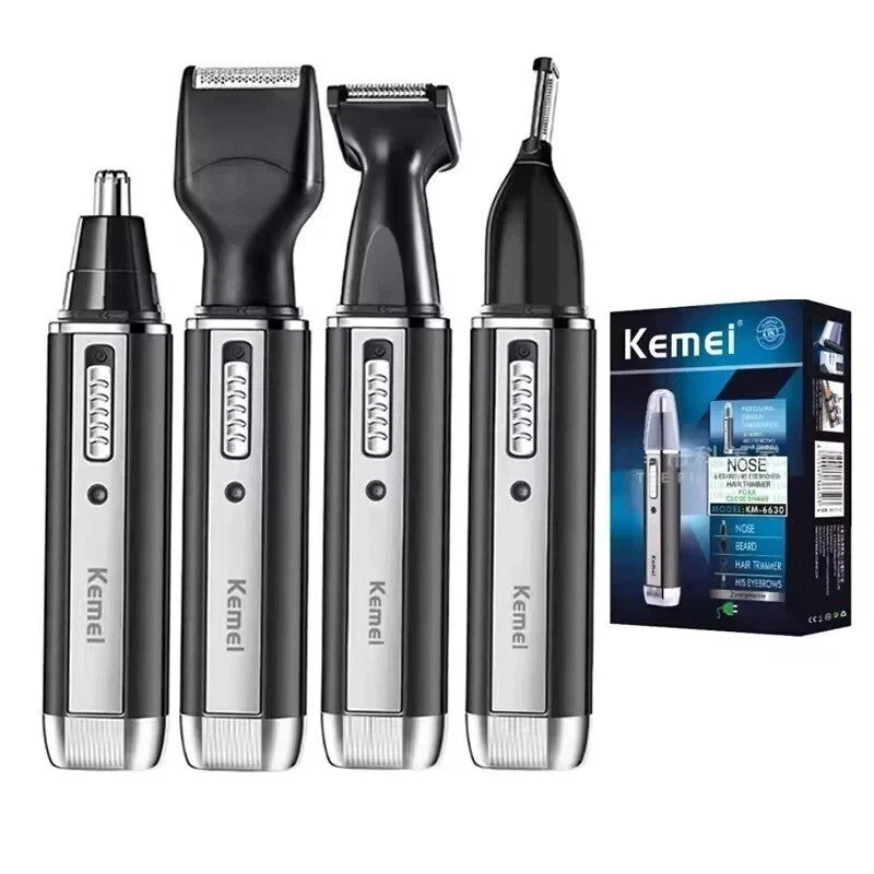 Water-Resistant Nose Ear & Eyebrow Trimmer Men's & Women's Grooming Kit