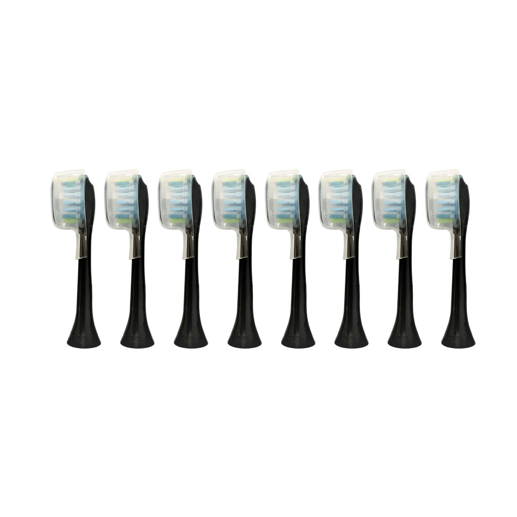 Philips Sonicare AdaptiveClean Standard Brush Heads - Black, 8 Pack
