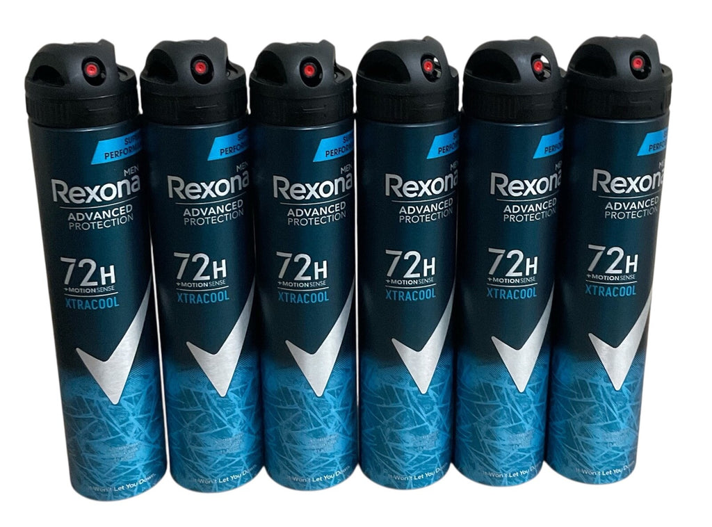 Rexona Men 72H Advanced Protection Xtra Cool Deodorant 200ML 6 Pack