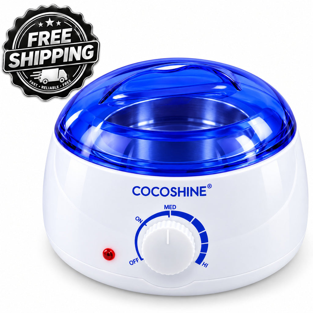 Electric Wax Warmer for Hair Removal with Removable Pot — Adjustable Heat Control