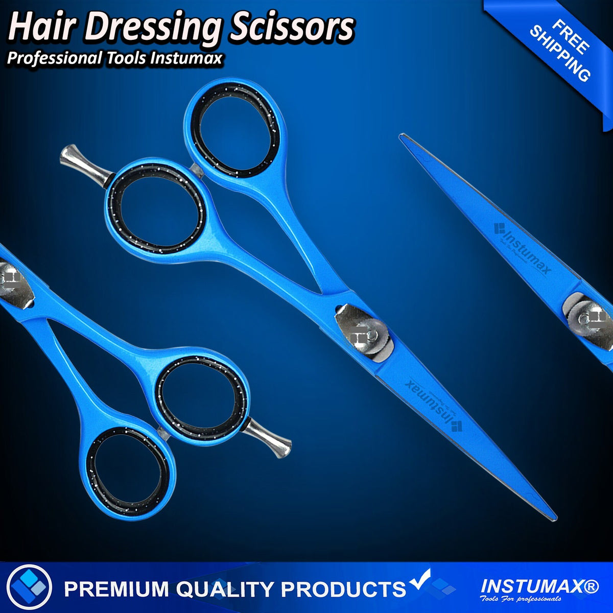 Professional Hair Cutting Scissors 6.5 Inch Salon Barber Shears