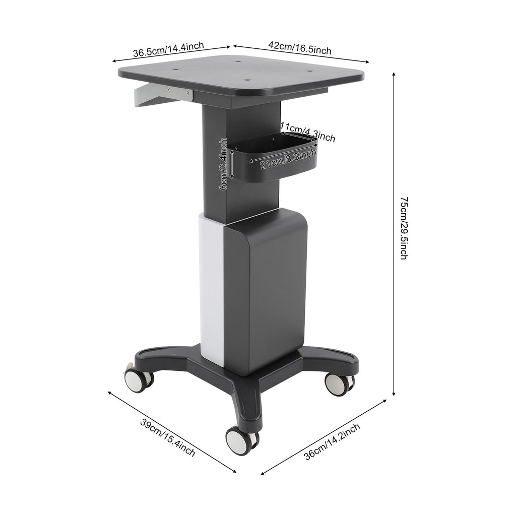 Salon Rolling Cart with Heavy-Duty Storage for Spa & Beauty Equipment