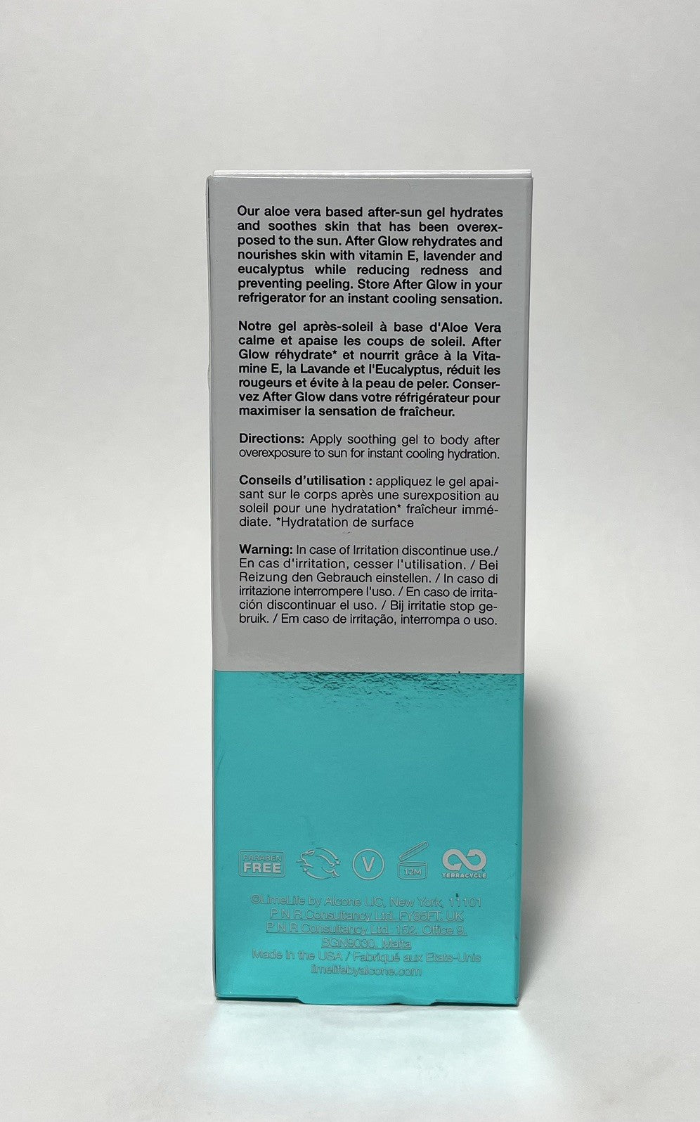 After Sun Aloe Vera Lavender Soothing Gel - 5 Oz
