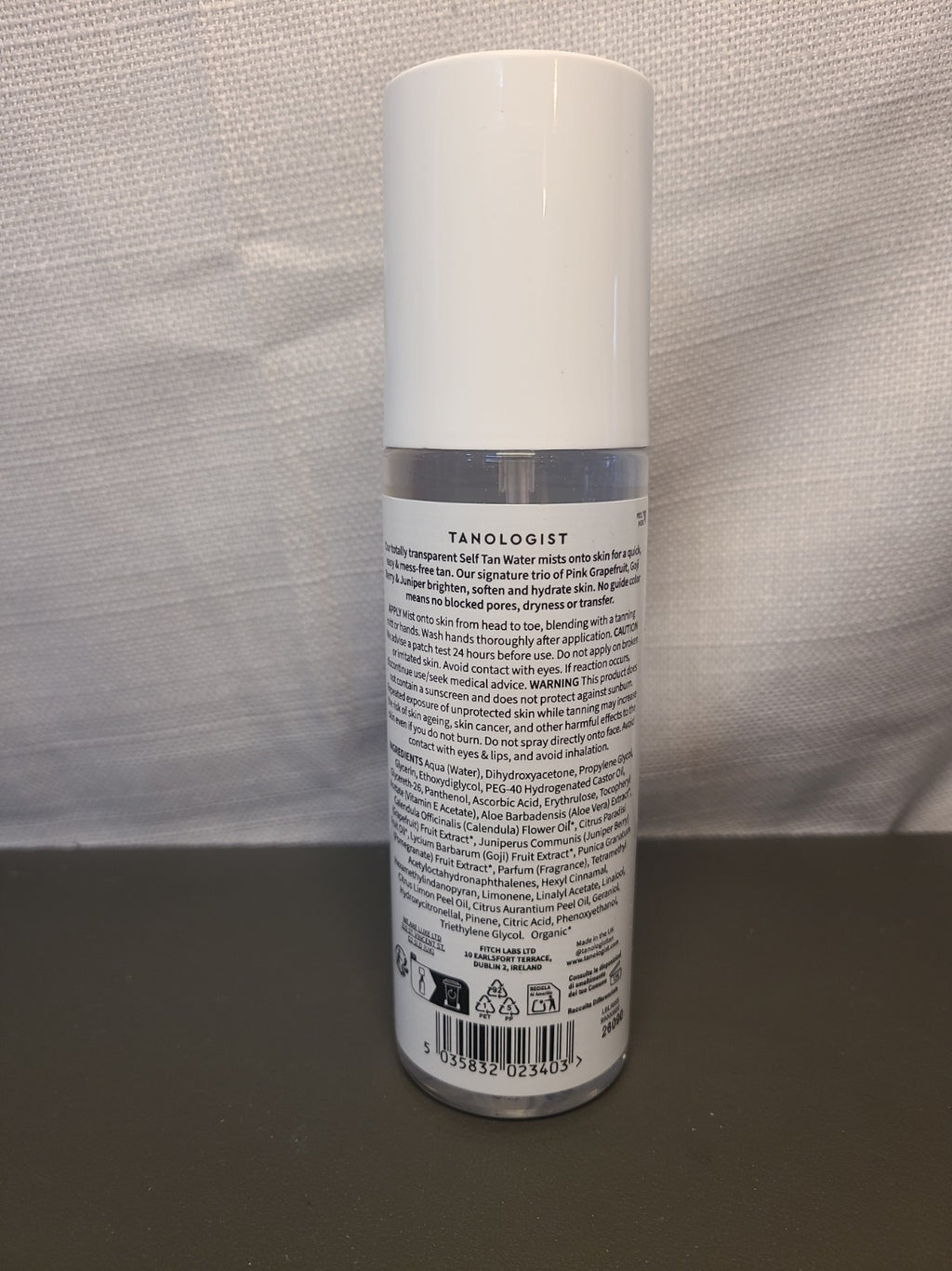 Dark Self Tan Water Mist - Sunless Tanning Spray, 6.76 fl oz