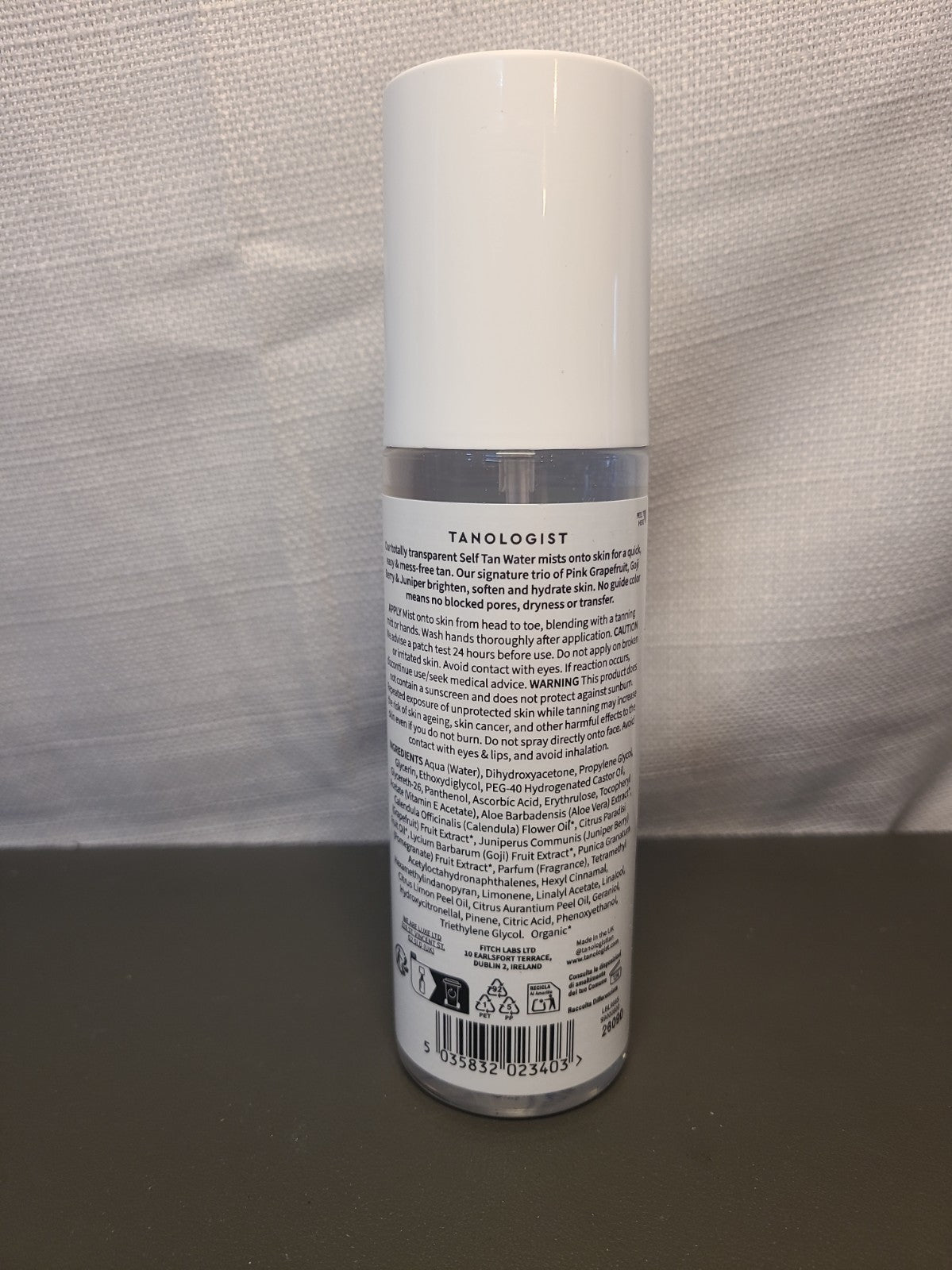 Dark Self Tan Water Mist - Sunless Tanning Spray, 6.76 fl oz