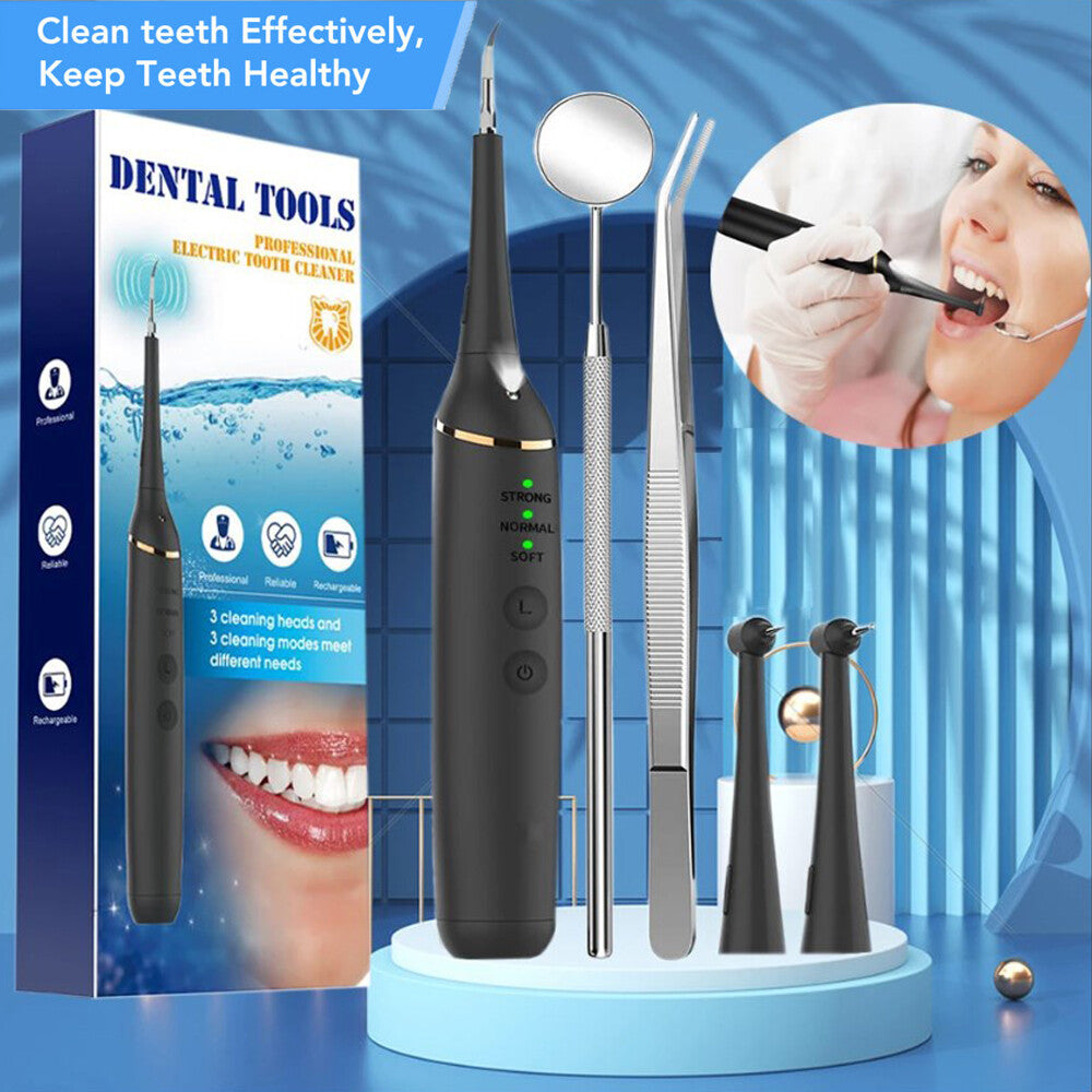 Electric Ultrasonic Tooth Cleaner Dental Scaler Tartar Remover