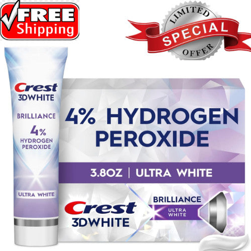 Whitening Toothpaste with Fluoride & Hydrogen Peroxide - 3.8 oz