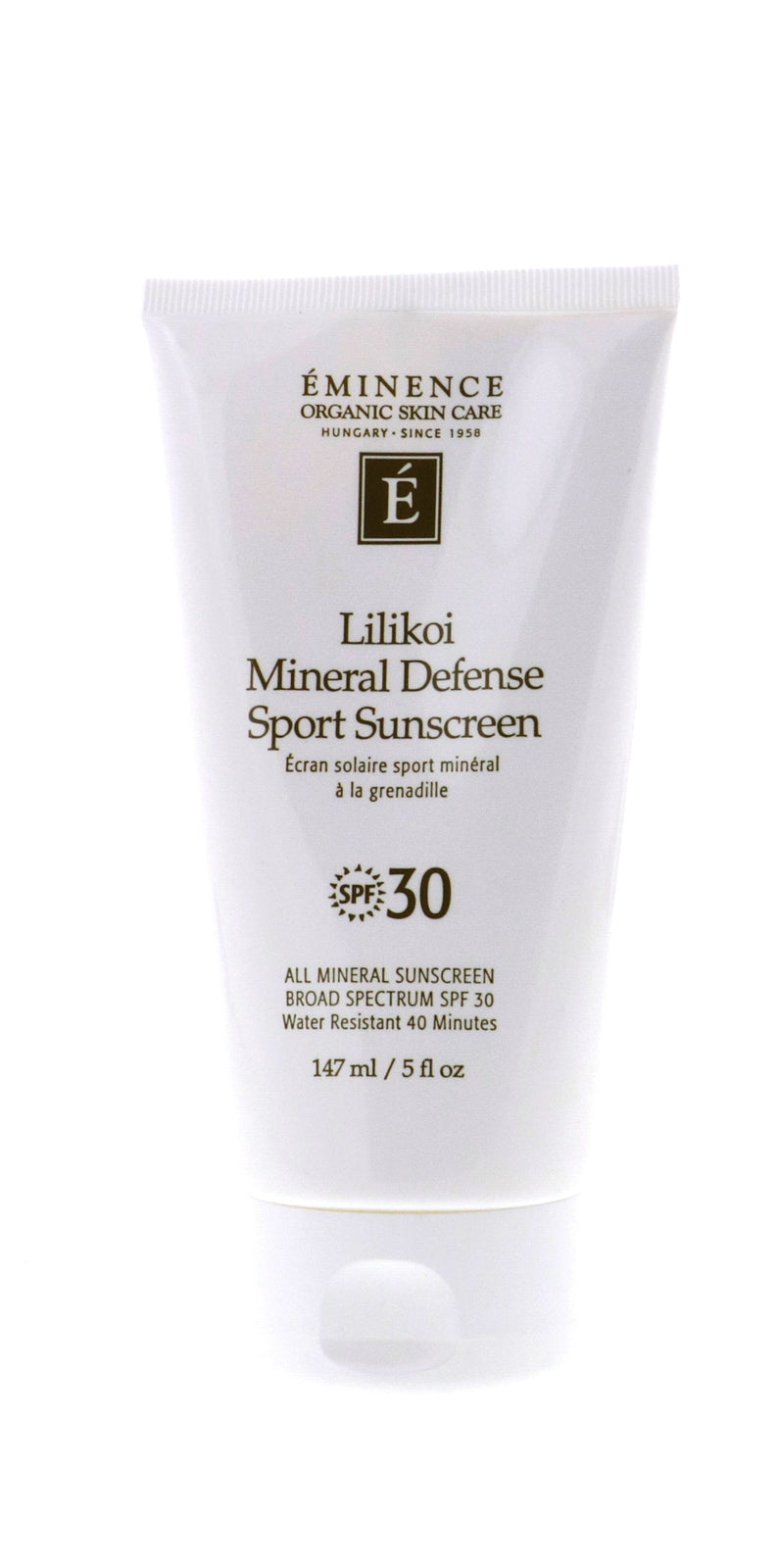 Mineral Sunscreen SPF30 Water-Resistant Sport Sunblock 5 oz
