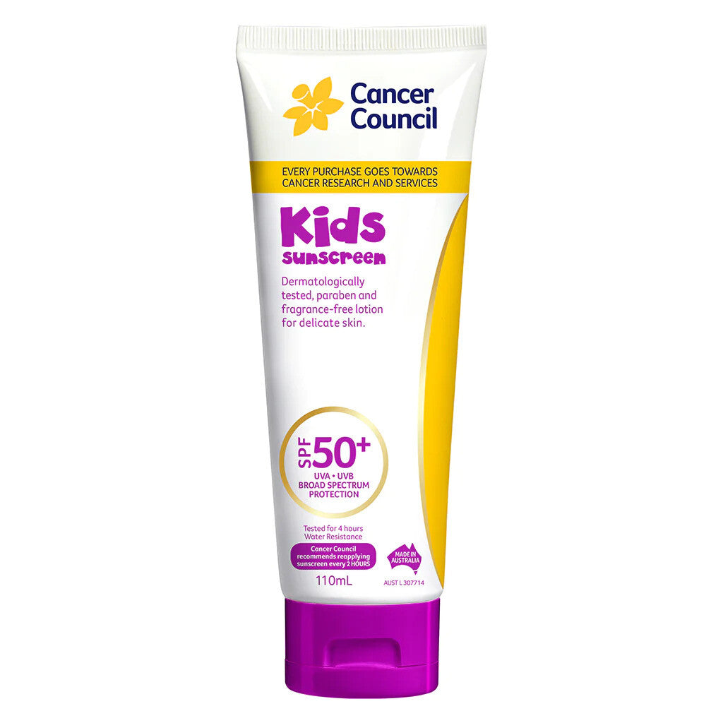 Kids Sunscreen SPF 50+ 110mL - Gentle Sun Protection for Children