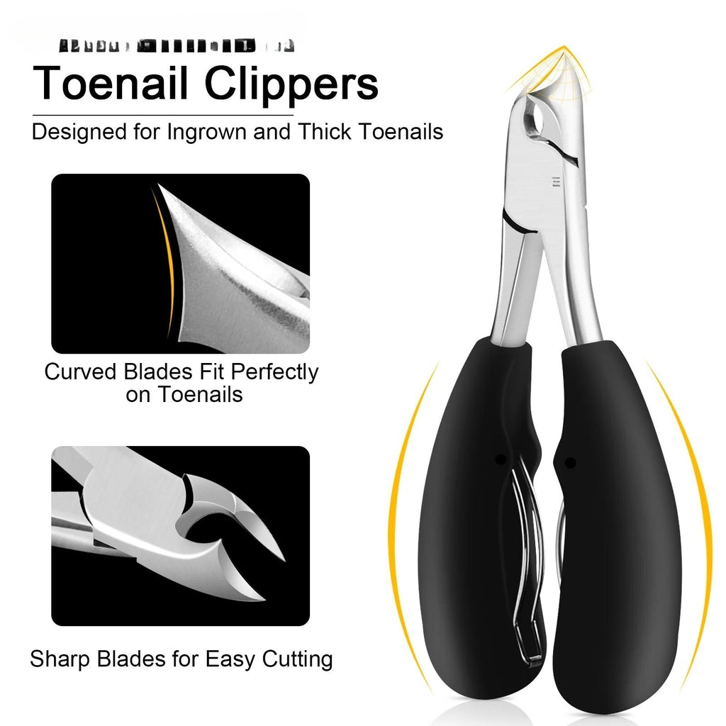 Heavy Duty Toenail Clippers for Thick, Ingrown Toenails – Precision Nail Scissors