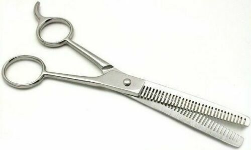 5.5 Inch Double Edged Hair Thinning Shears for Barbers and Stylists