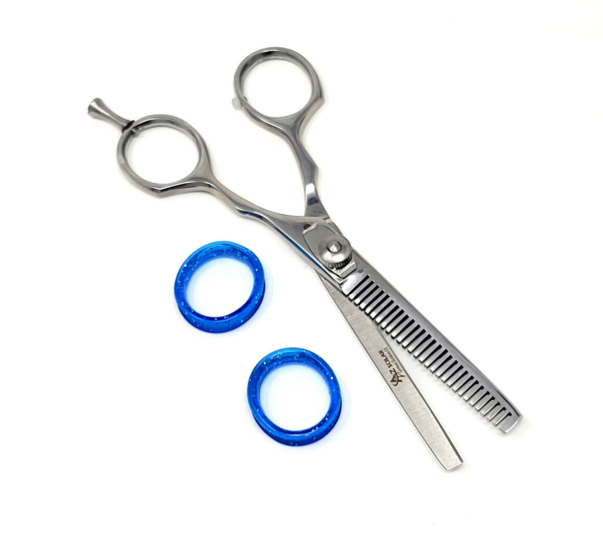 6-Inch Hair Thinning Scissors Barber Shears, Adjustable Tension, Stainless Steel