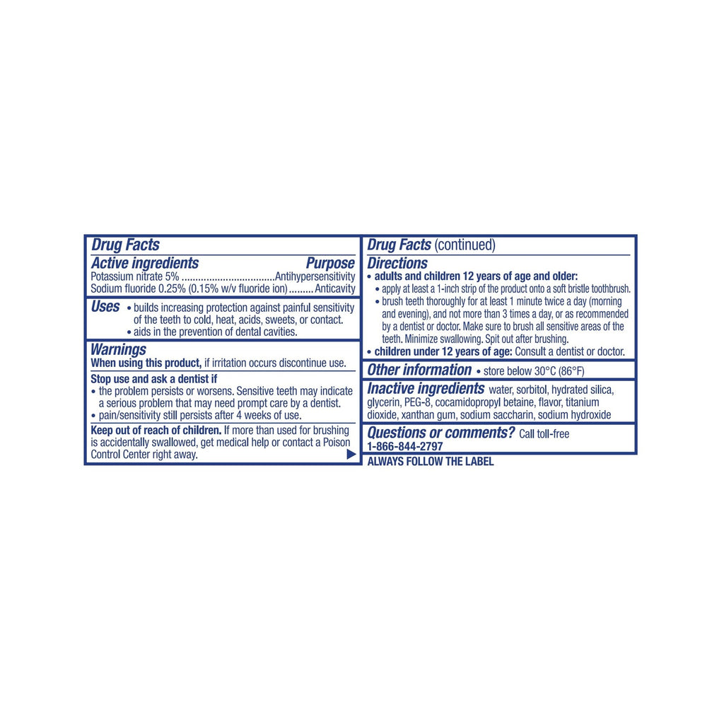 Sensodyne Pronamel Gentle Whitening Enamel Toothpaste - 0.8 oz