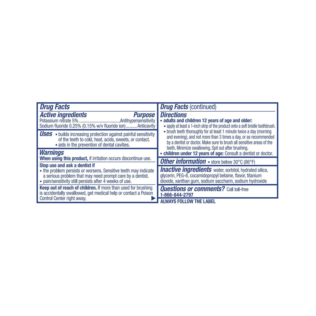 Sensodyne Pronamel Gentle Whitening Enamel Toothpaste - 0.8 oz