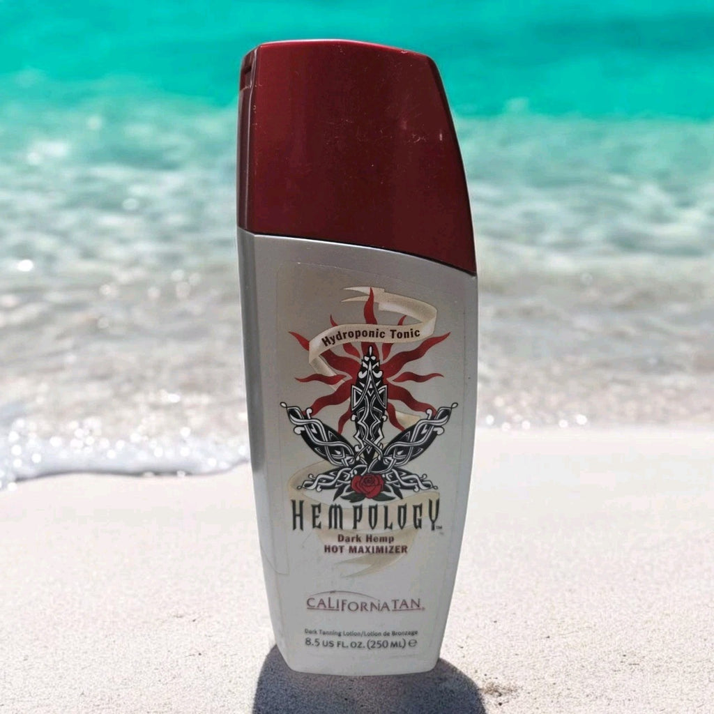 Dark Tanning Lotion Step 2 - Hemp Infused Indoor Tanning Lotion 8.5 Oz
