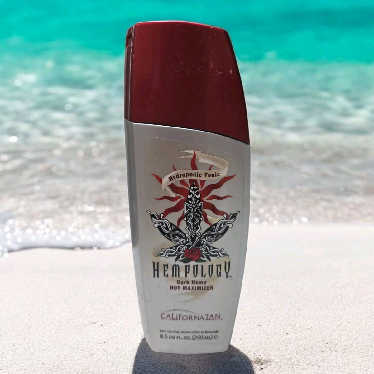 Dark Tanning Lotion Step 2 - Hemp Infused Indoor Tanning Lotion 8.5 Oz