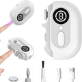 Electric Toe Nail Clipper with LED Light & Adjustable Speed