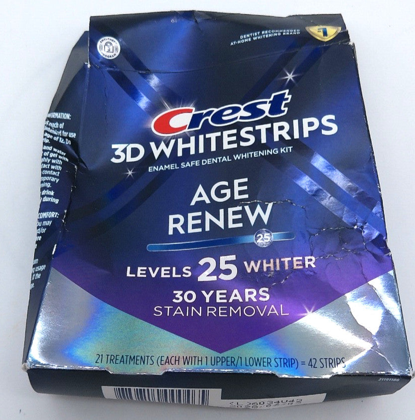 Strips - Crest 3D WhiteStrips Age Renew 21 Treatments