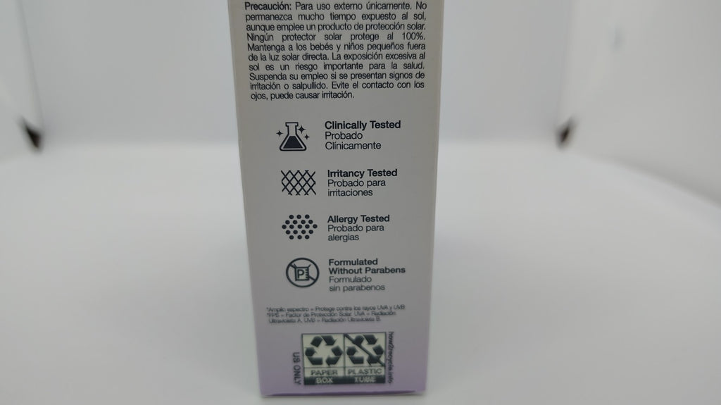 SPF 50 Facial Sunscreen with Royal Jelly - Broad Spectrum, 1.7 fl oz, 2 Pack