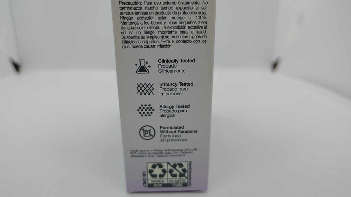 SPF 50 Facial Sunscreen with Royal Jelly - Broad Spectrum, 1.7 fl oz, 2 Pack