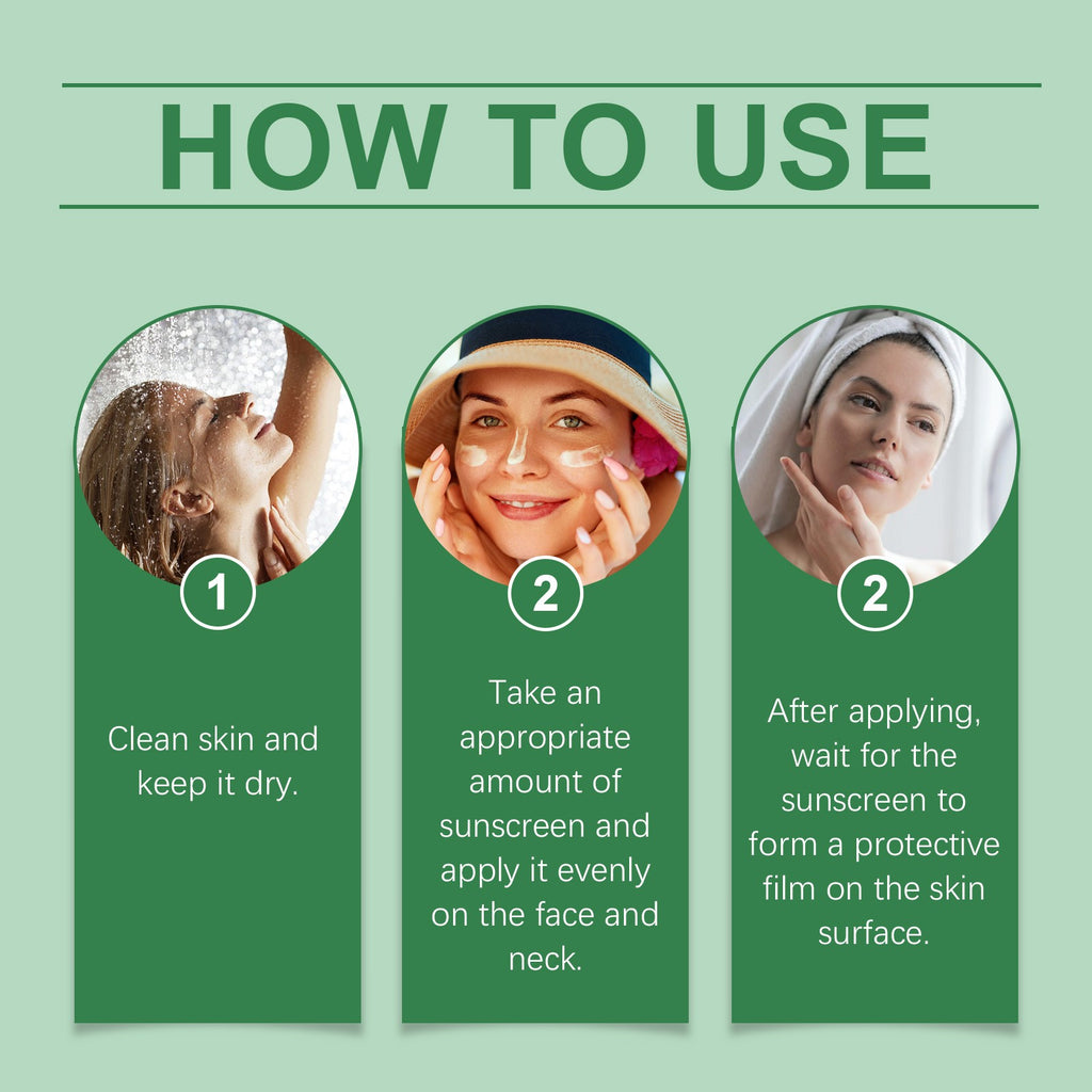 Mineral Face Sunscreen SPF 50 Oil Control Hydrating Sunblock for Skin Protection