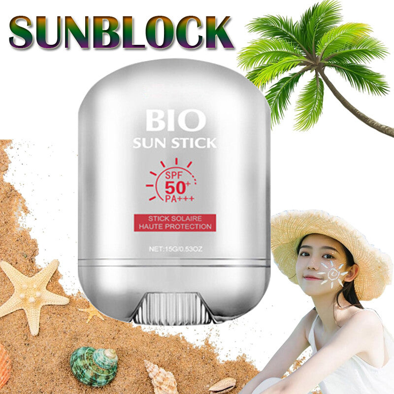 SPF50+ Sun Stick with Anti-Aging & Waterproof UV Protection 15g