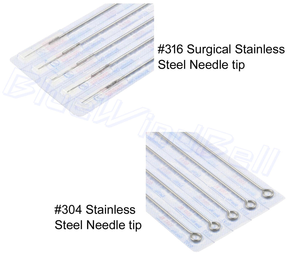 Disposable Tattoo Needles Set 100pcs – 1RL to 11RS, Sterile, Pre‑Sterilized