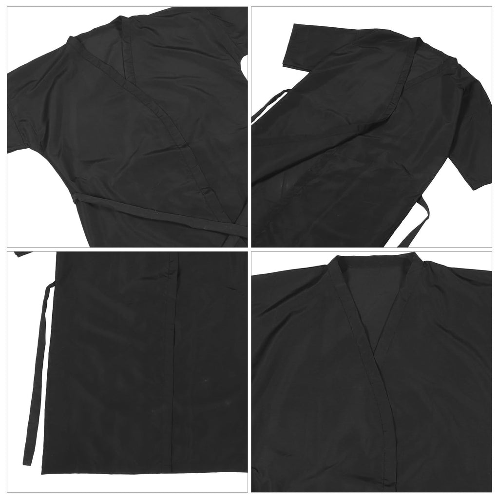 Salon Client Robe Hair Coloring Smock & Cutting Cape - Kimono Style