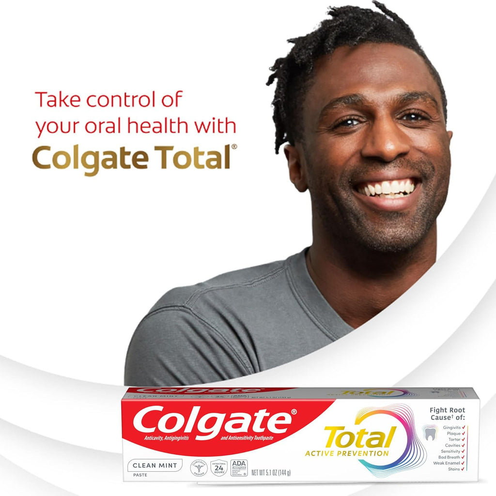 Fluoride Toothpaste with Fresh Mint - 4 Pack, 5.1 oz Anticavity Oral Care