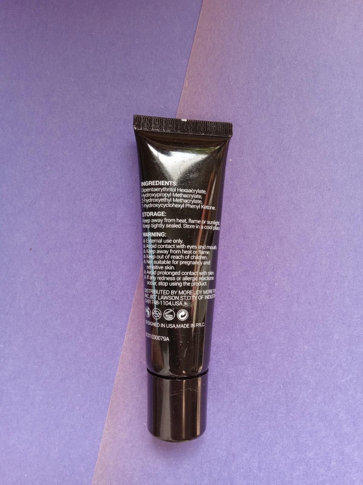 Nail Art Rhinestone Glue UV LED Cured Gel 3g 1.06 oz for Nail Tips & Decorations