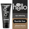 Activated Charcoal Whitening Toothpaste Fluoride-Free Dental Care