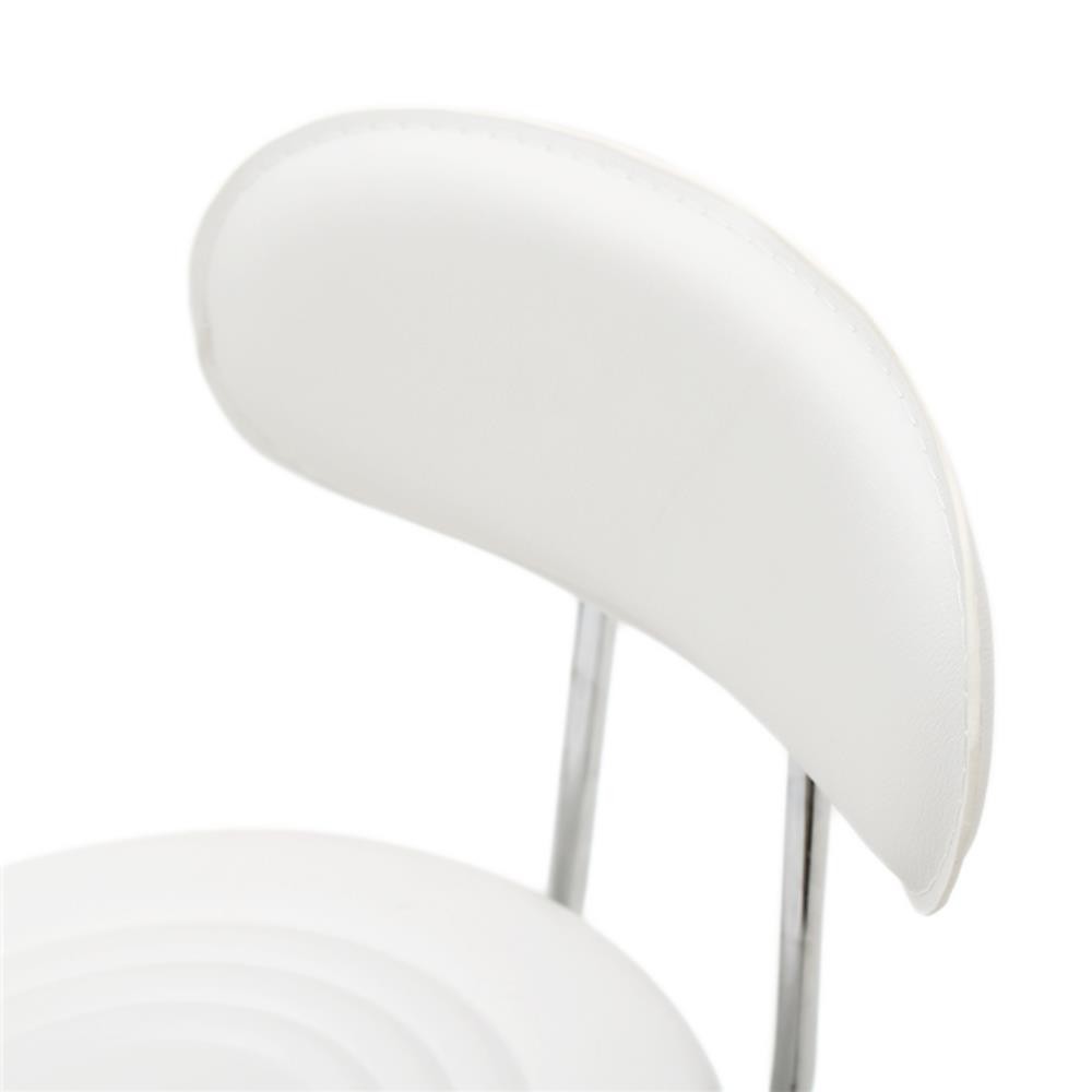 Adjustable Hydraulic Swivel Salon Stool Chair with Backrest for Barber Spa