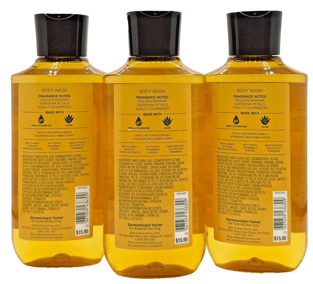 Bath & Body Works Dreaming Of Rio Body Wash Set - 3 Bottles, 10 oz Each