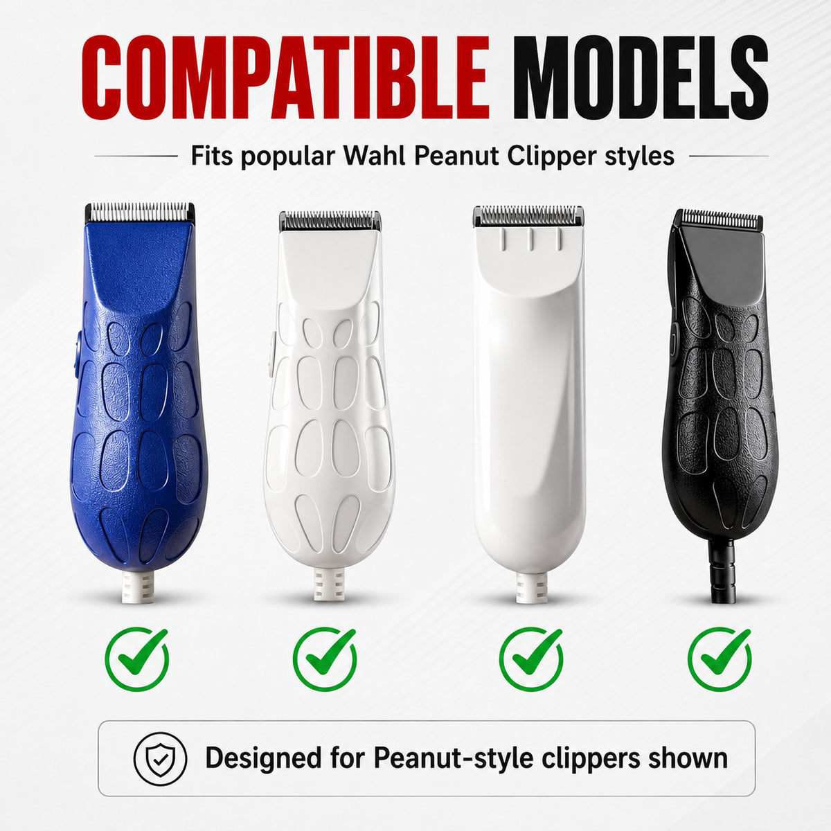 Replacement Blades for Wahl Peanut Clippers Trimmers 2 Pack