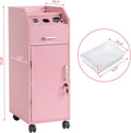 Salon Trolley Cart with 4 Drawers and Mobile Hair Stylist Station