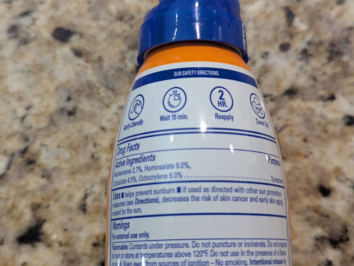 SPF 50 Sunscreen Spray 6 oz - Ultra Clear Water-Resistant Sun Protection