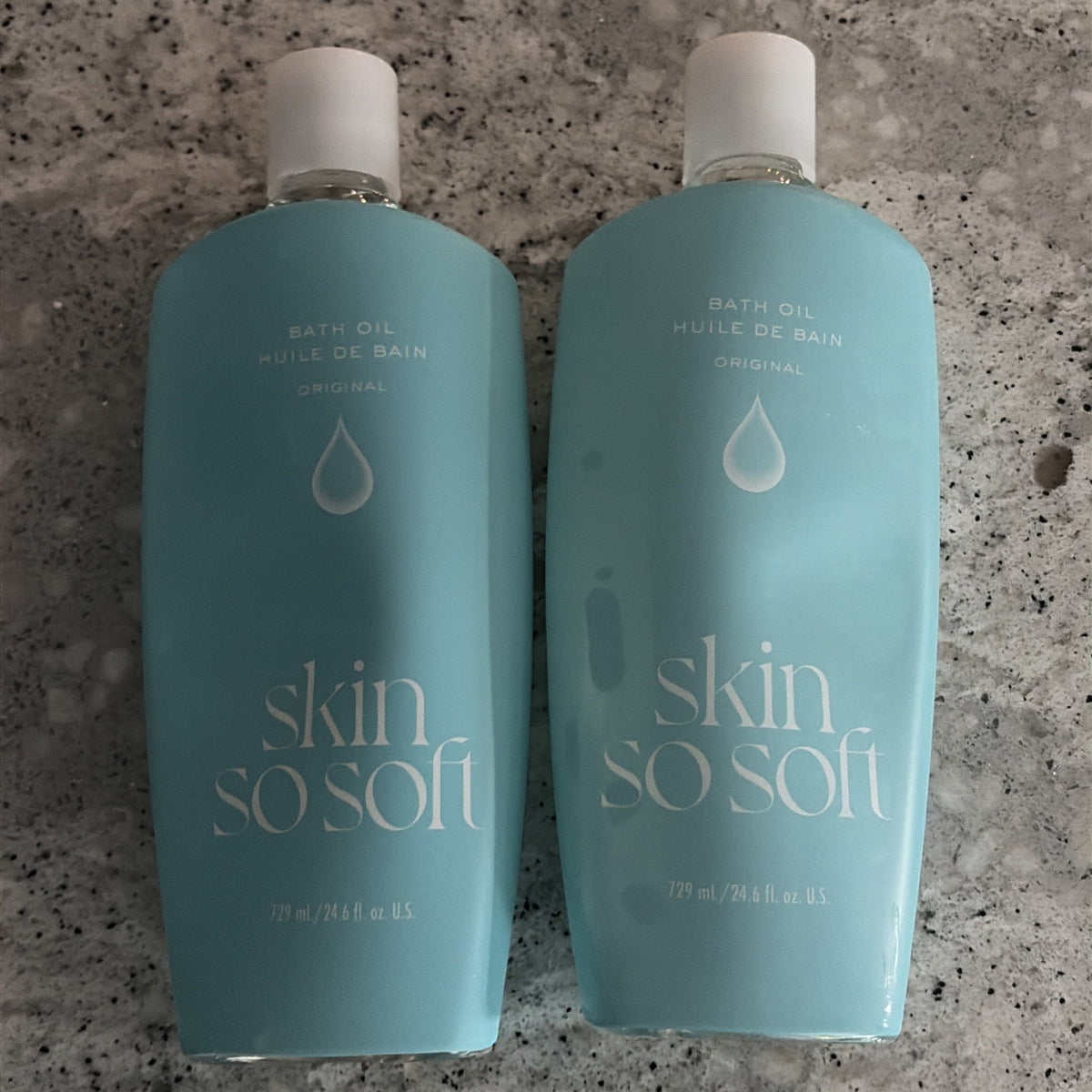 Bath Oil Set - 2-Pack 24.6 oz Original Moisturizing Body Oil