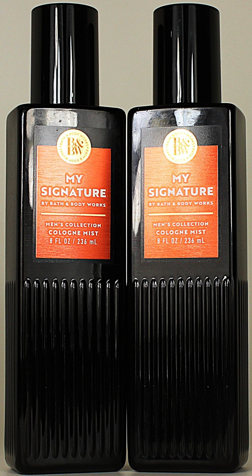 Bath & Body Works My Signature Men's Cologne Mist Spray 8oz – Set of 2