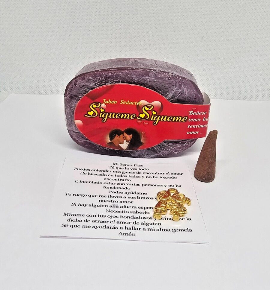 Follow Me Pheromone Soap for Attraction & Relationship Rejuvenation - Artesania Peru