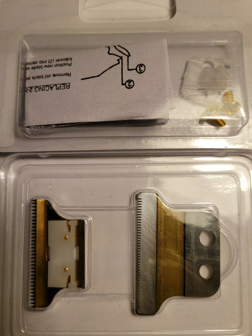 Pro-Mate Wahl Detailer Gold Double Wide Trimmer T-Blade 2215