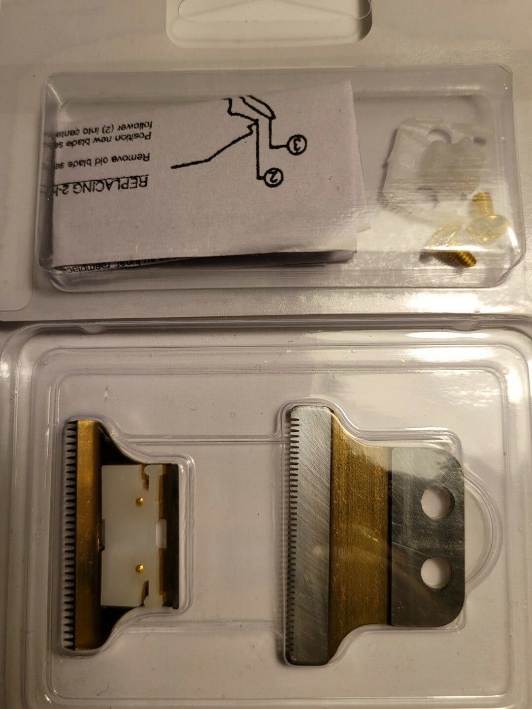 Pro-Mate Wahl Detailer Gold Double Wide Trimmer T-Blade 2215