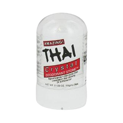 Natural Crystal Deodorant Stick - 2 Oz Aluminum-Free, Hypoallergenic