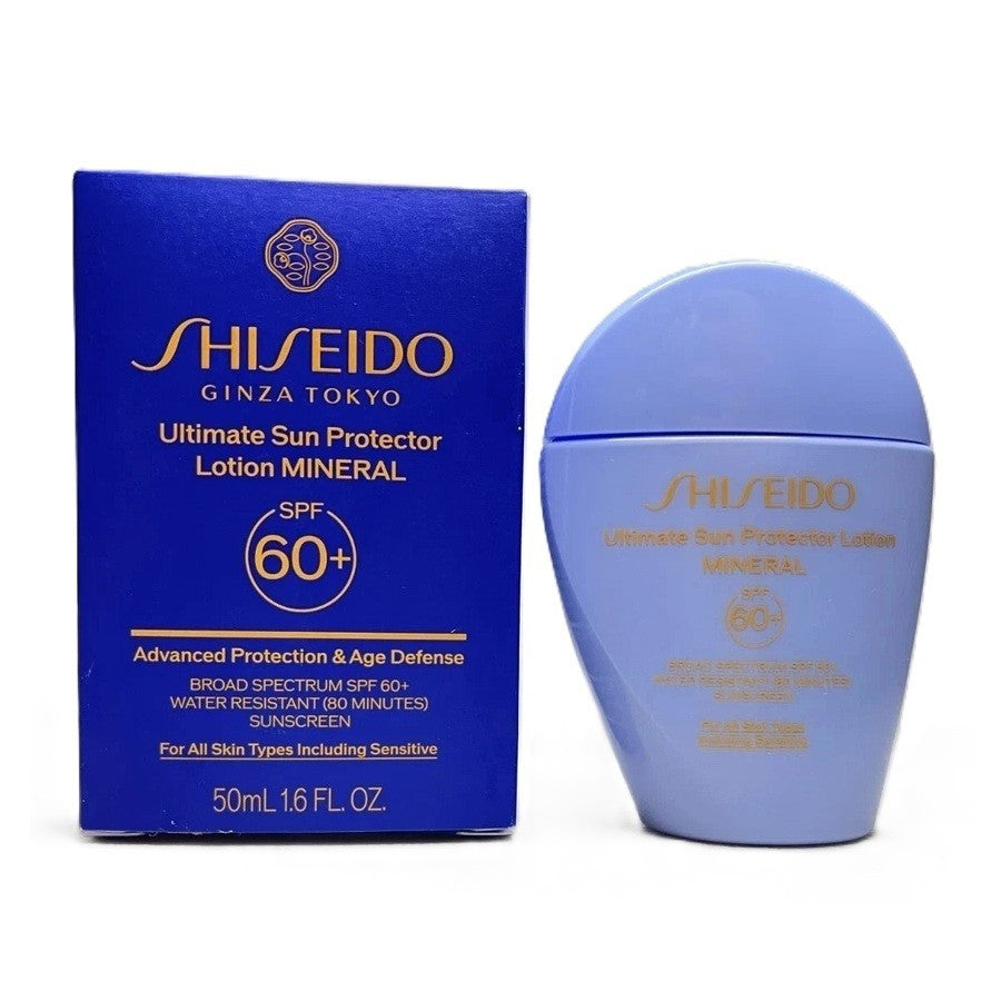 Sun Protection Lotion SPF 60+ Mineral Sunscreen 5 oz / 150 ml - Water-Resistant, Broad Spectrum